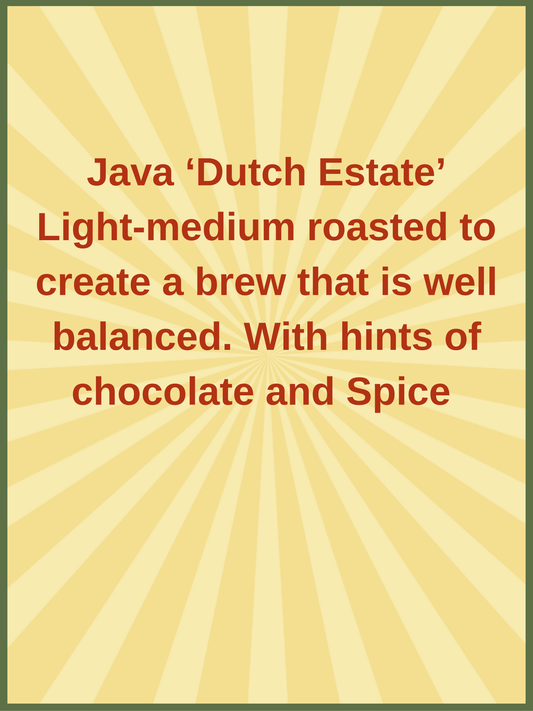 Java 'Dutch Estate' Coffee