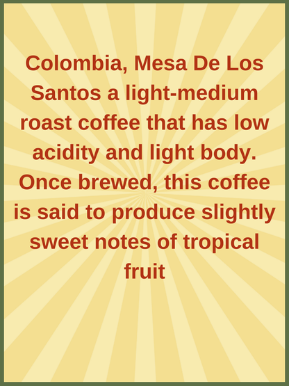 Natural Colombia 'Mesa de los Santos'