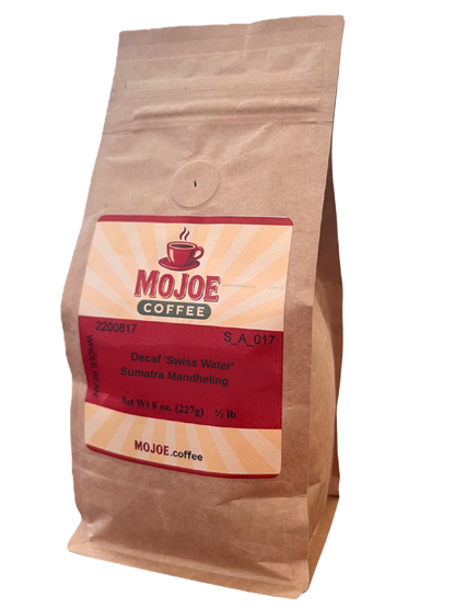 Decaf 'Swiss Water' Sumatra Mandheling
