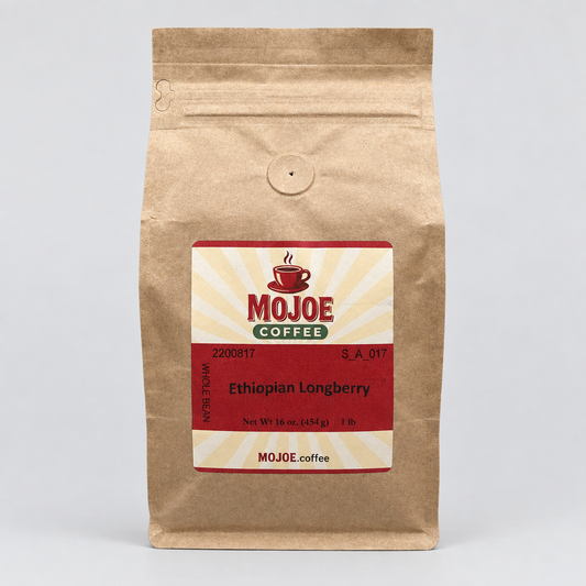 Ethiopia Longberry Harrar Coffee - Light-Medium Roast