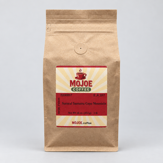 Sumatra Gayo Mountain Fair Trade Coffee - Medium-Dark Roast